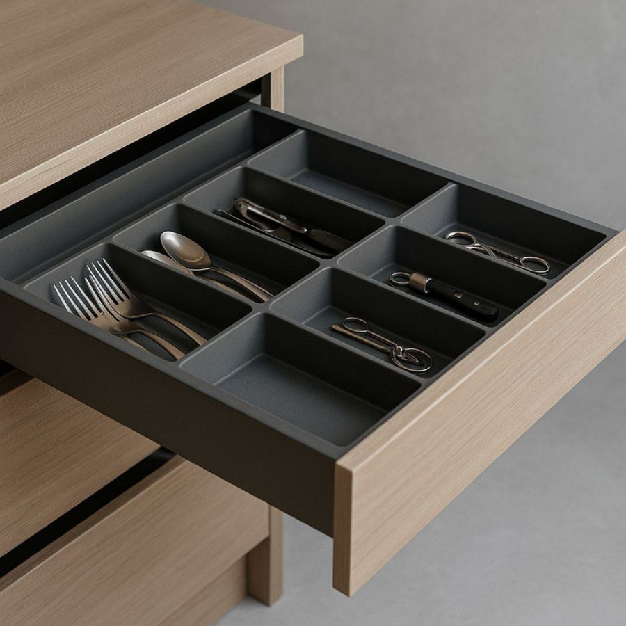 Организация выдвижных ящиков