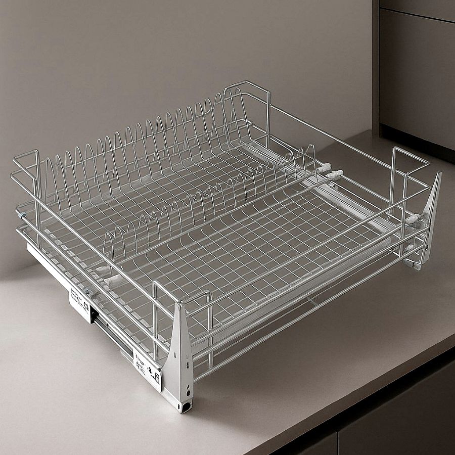 фото Посудосушитель в нижнюю базу 600 мм с доводчиком