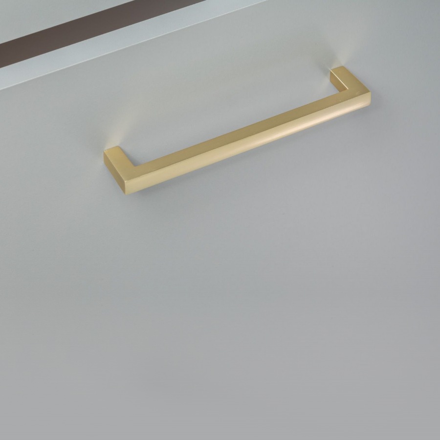 фото Ручка-скоба ТЕРРА, 160 мм, золото браш