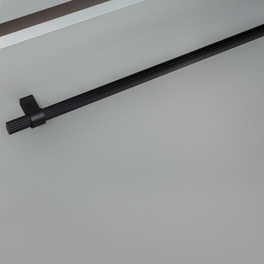 фото Ручка-скоба АСТРЕЯ, 960 мм, черный матовый