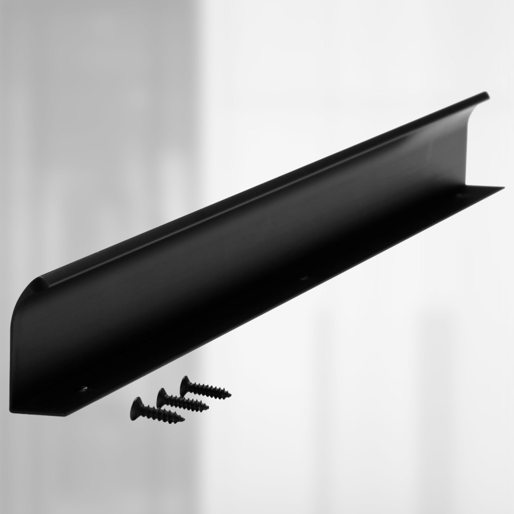 фото Ручка-скоба ТИТАН, 384/450 мм, черный матовый