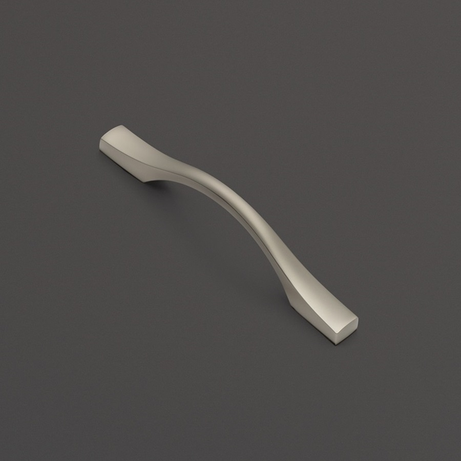 фото Ручка-скоба КАССИО, 96 мм, никель матовый