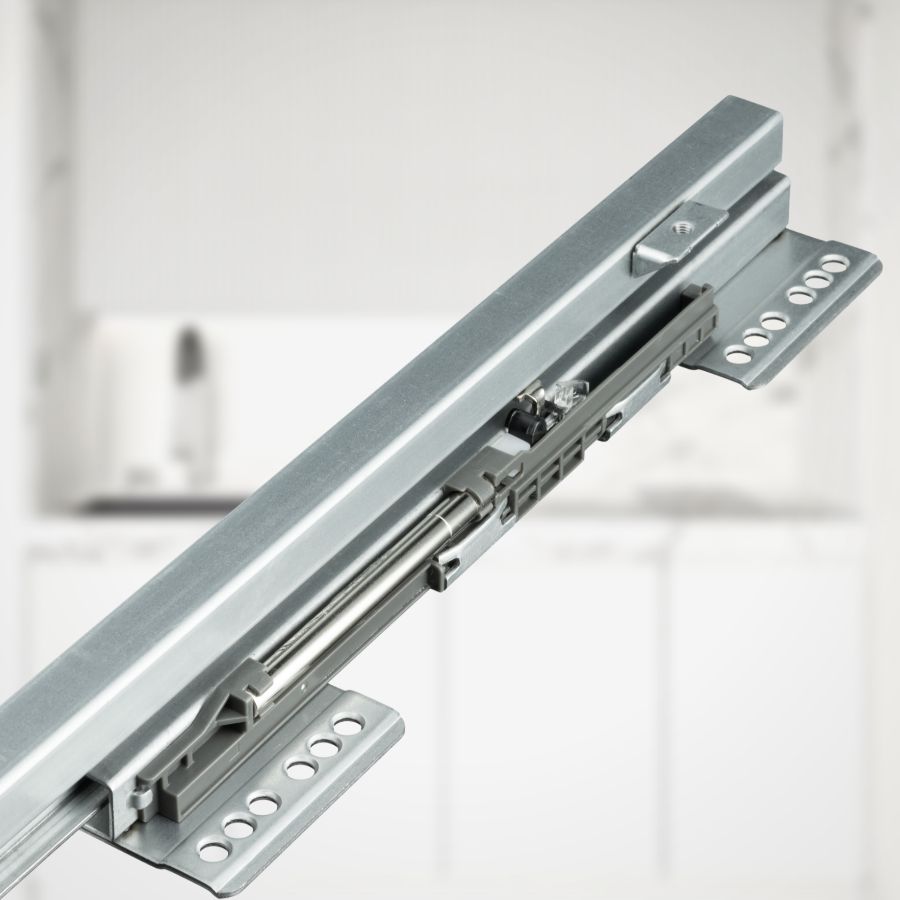 фото Выдвижная корзина VESPLINE двухуровневая в нижнюю базу 400 мм с доводчиком