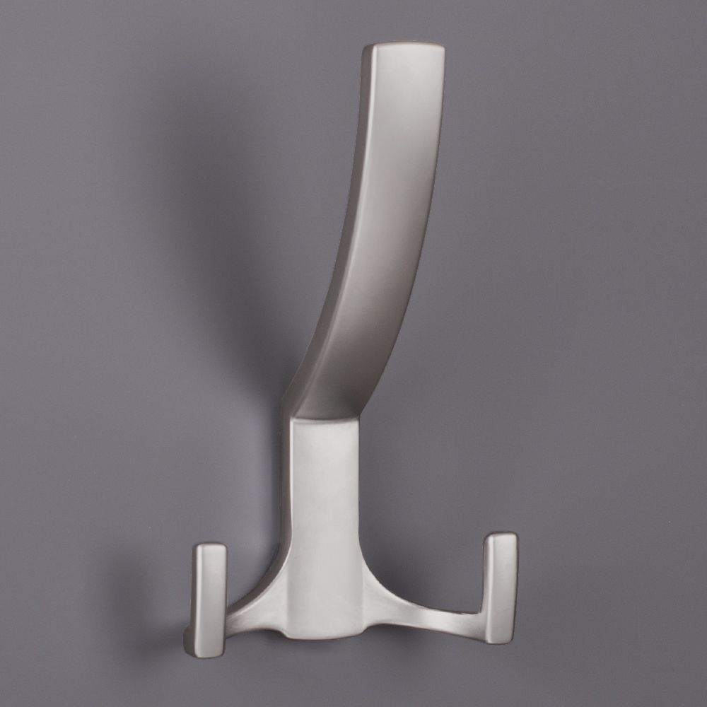 фото Крючок ОДИН трехрожковый, никель матовый