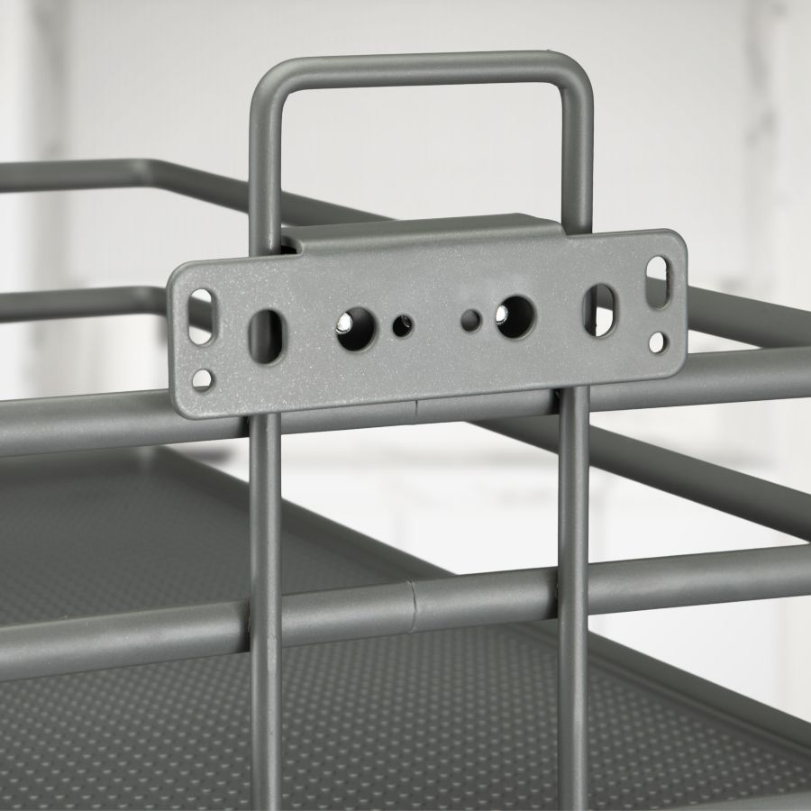 фото Выдвижная корзина VESPLINE двухуровневая в нижнюю базу 150 мм с доводчиком