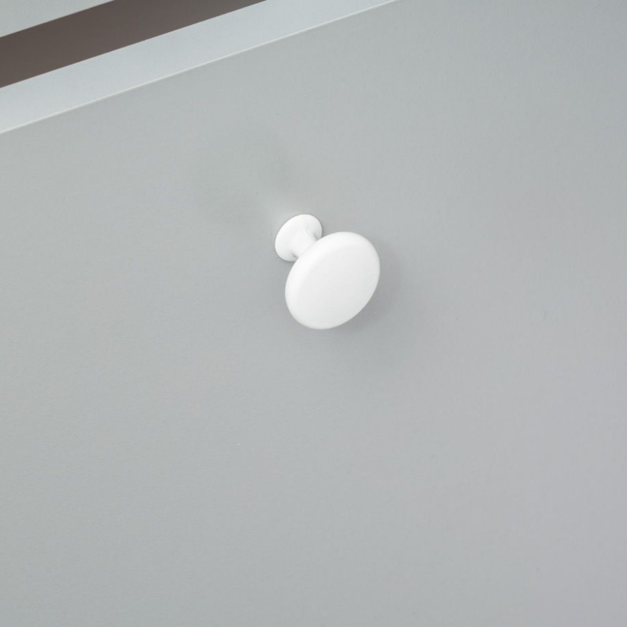 фото Ручка-кнопка КАССИО, белый