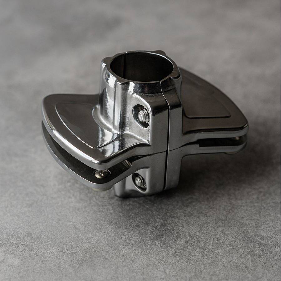 фото Держатель для полок двусторонний R-62, хром, гальваника