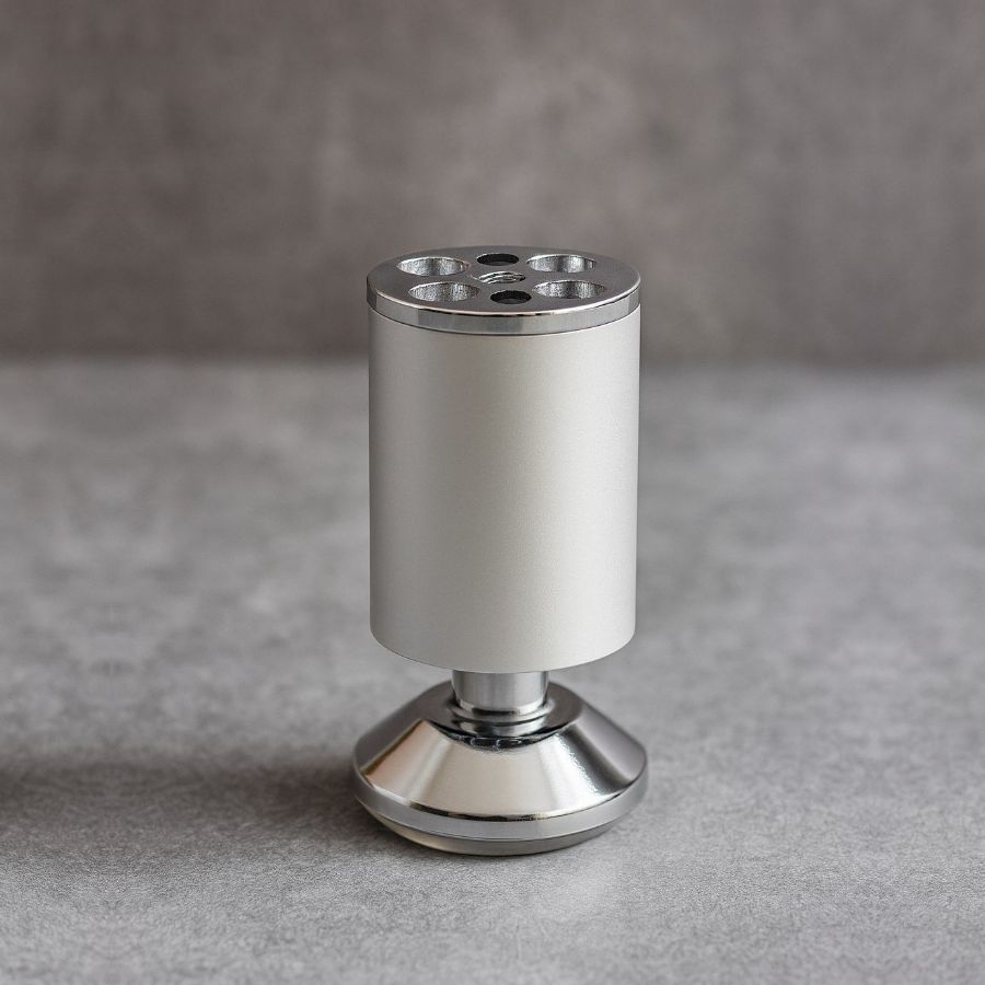 фото Опора 19166.401, d-38мм, h-79-86мм, алюминий