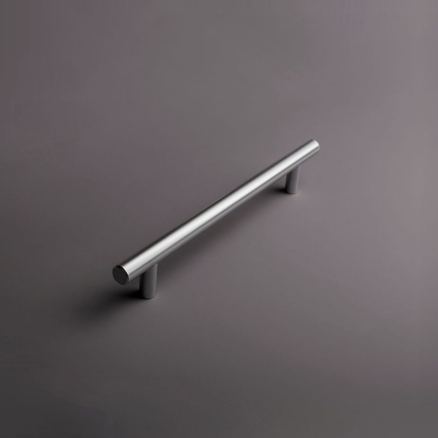 фото Ручка-рейлинг D=12 160/210, хром матовый