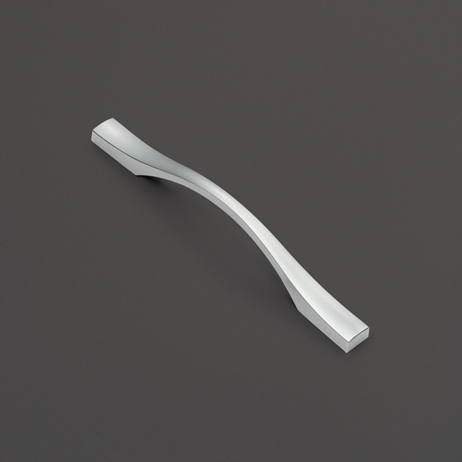 фото Ручка-скоба КАССИО, 128 мм, хром матовый