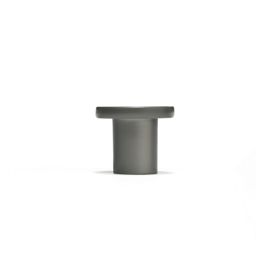 фото Ручка-кнопка ТЕЙЯ, серый матовый