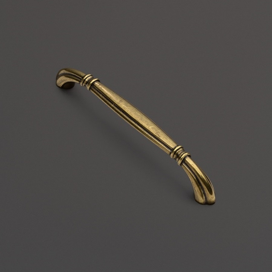 фото Ручка-скоба МЕИССА, 128 мм, бронза античная