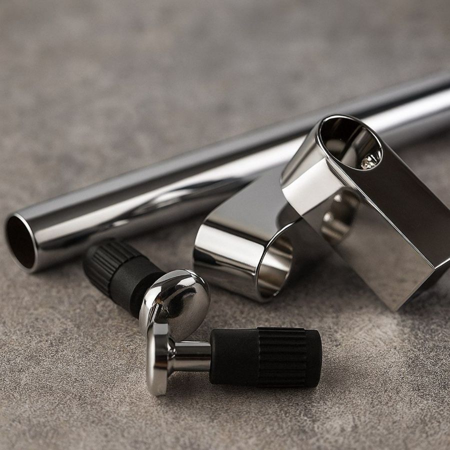 Рейлинг 16мм и крепеж к нему