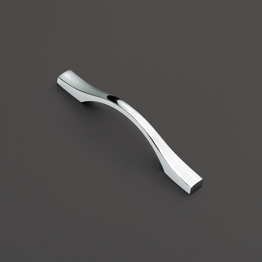 фото Ручка-скоба КАССИО, 96 мм, хром глянцевый