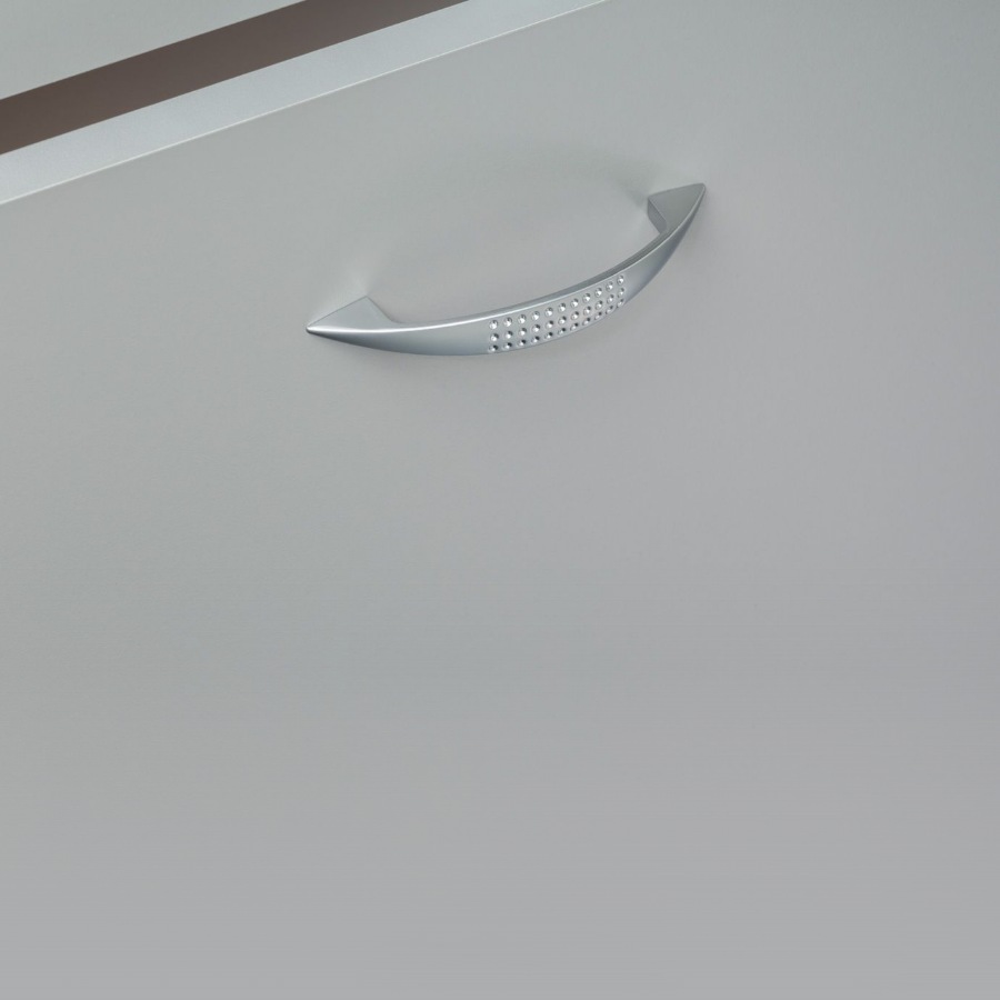 фото Ручка-скоба АЛЬТАИР, 96 мм, хром матовый