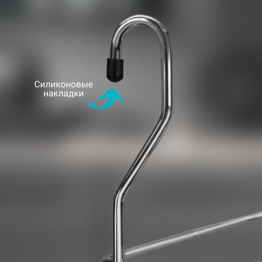 фото Полка двойная CWJ216B-3 ALBA 280x180x410 мм хром