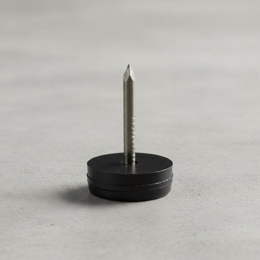 фото Подпятник с гвоздиком черный 1000 штук