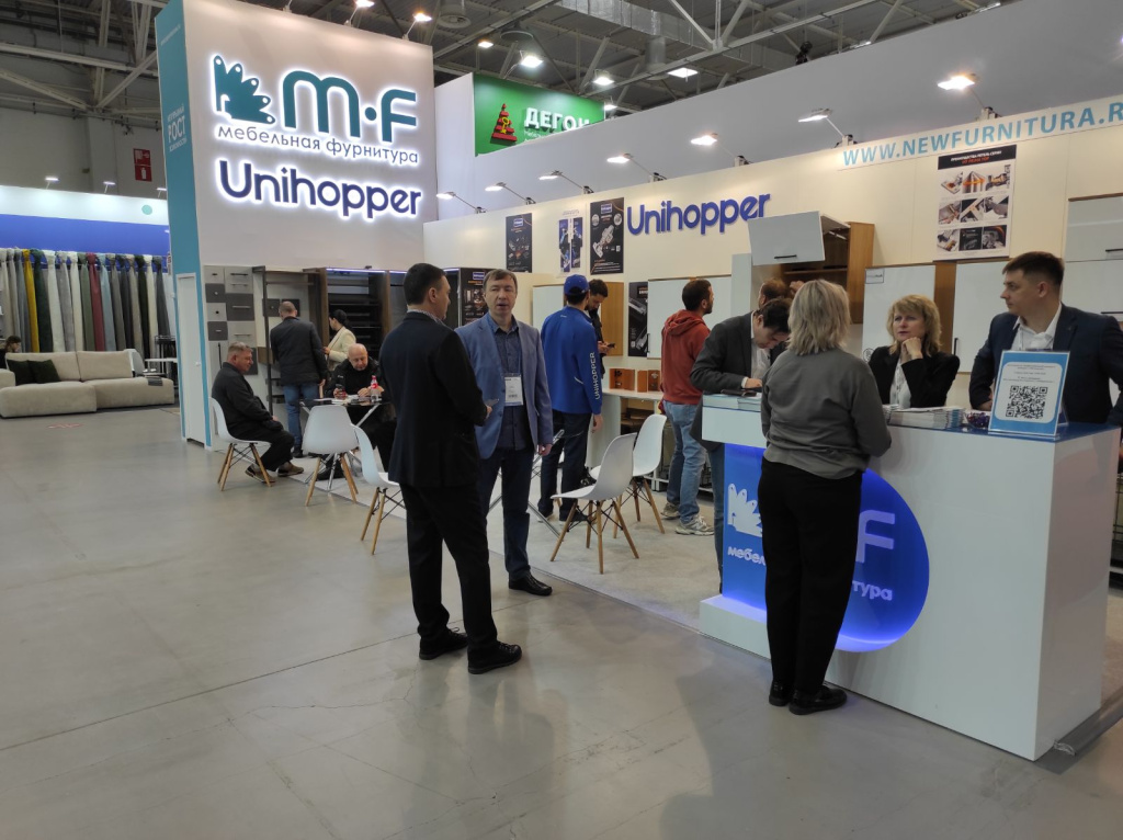 МФ-Комплект на UMIDS-2026: масштабная экспозиция фурнитуры и семинар по новинкам Unihopper