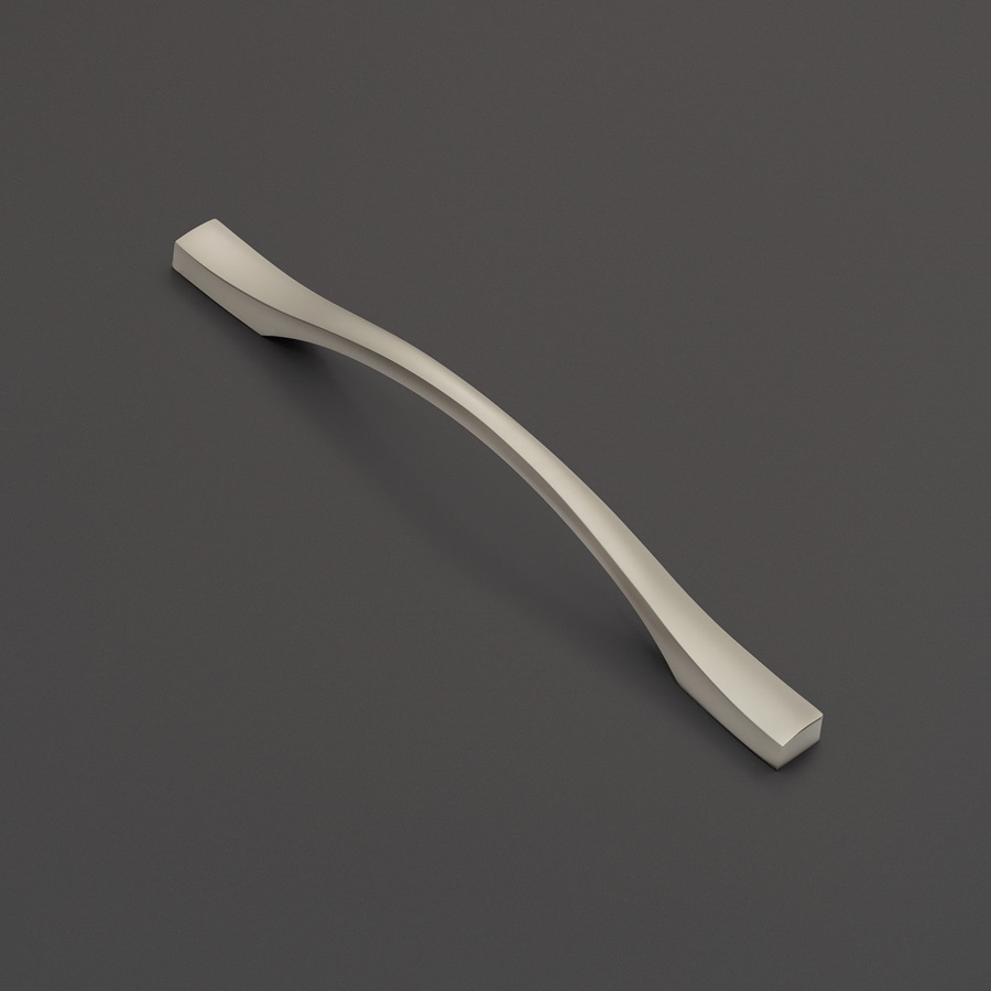 фото Ручка-скоба КАССИО, 160 мм, никель матовый