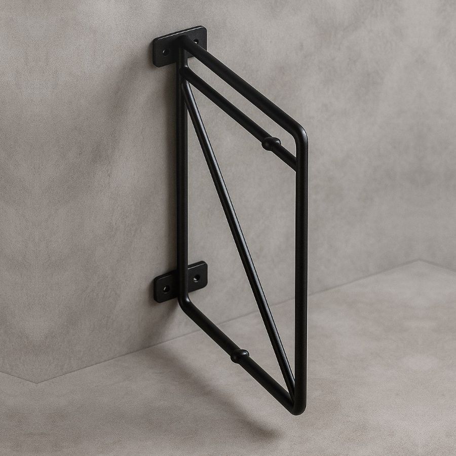 фото Полкодержатель LOFT-7 (214*166), черный (20 кг)