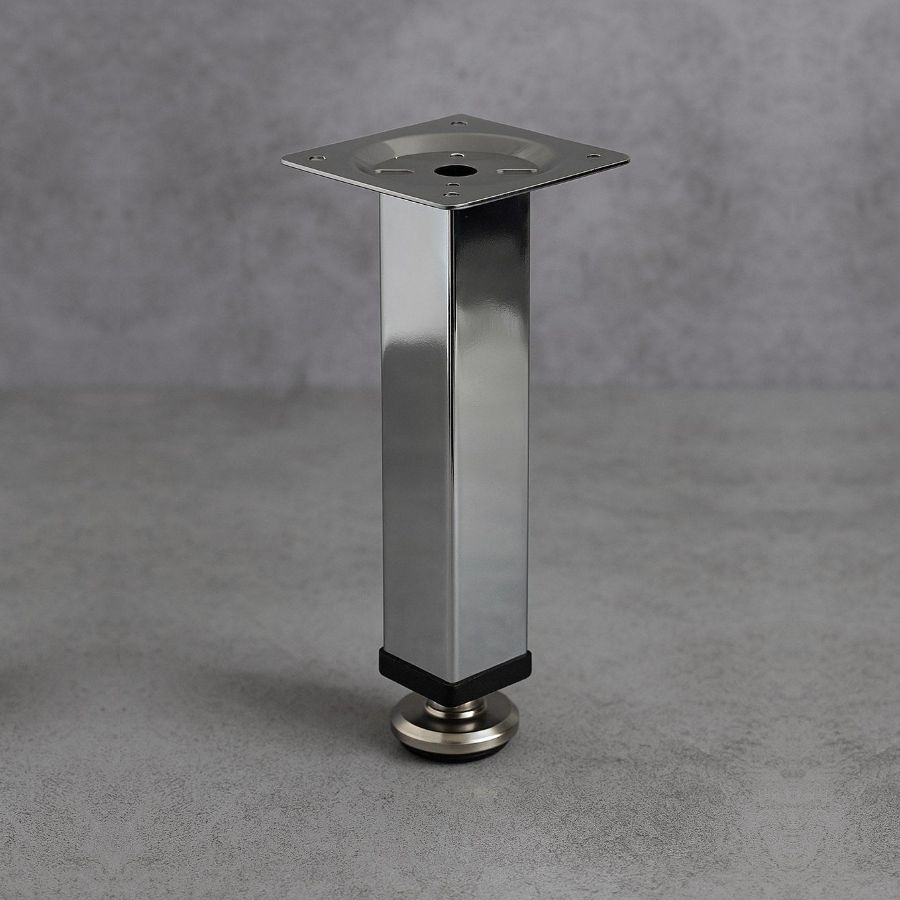 фото Опора 19175,100 d25х25мм. квадрат,хром