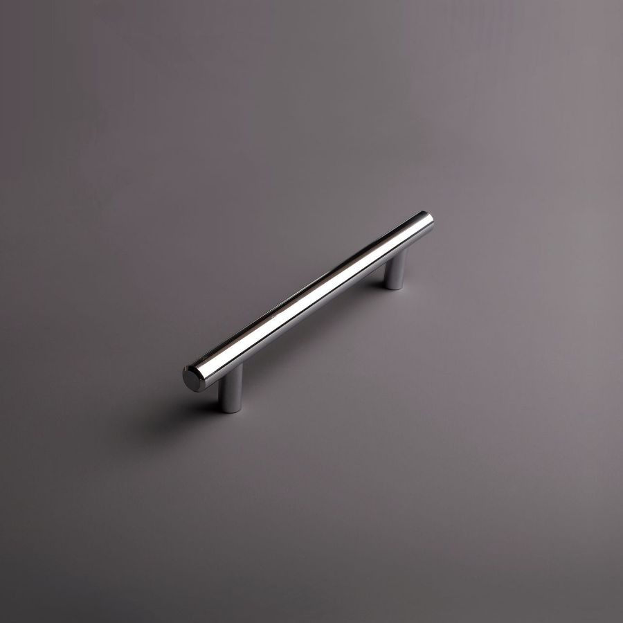 фото Ручка-рейлинг D=12 128/178, хром