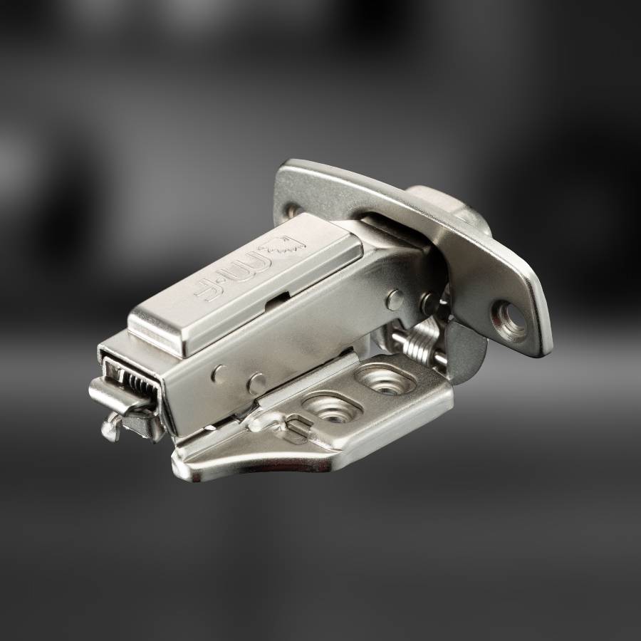 фото Петля накладная MF Прима Топ (Prima Top), с трехмерной регулировкой, 52 мм, быстросъемная, с доводчиком