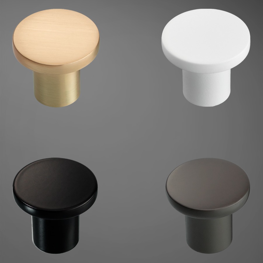 фото Ручка-кнопка ТЕЙЯ, белый