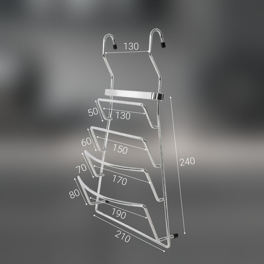 фото Полка для крышек CWJ204A.2 ALBA 210х110х370мм