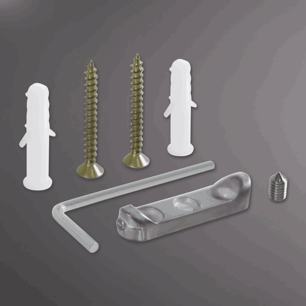 фото Крючок ОДИН однорожковый, хром глянцевый