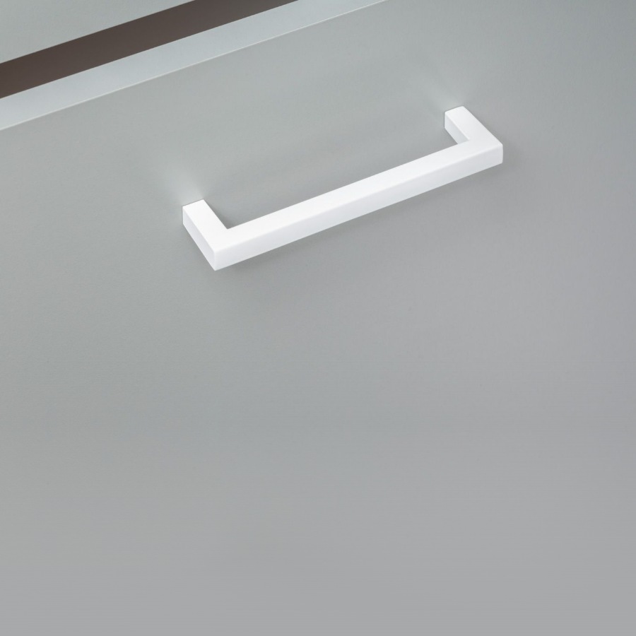 фото Ручка-скоба ТЕРРА, 128 мм, белый