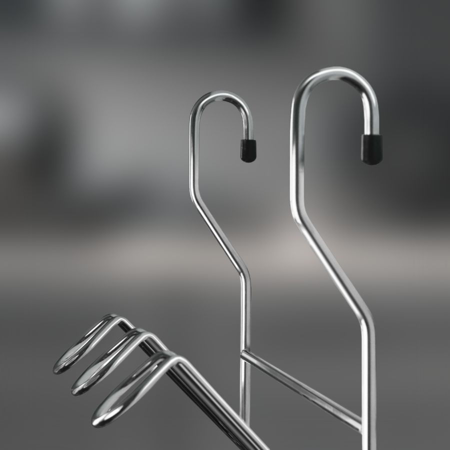 фото Полка для стаканов CWJ229-2 ALBA 240x100x340 мм хром