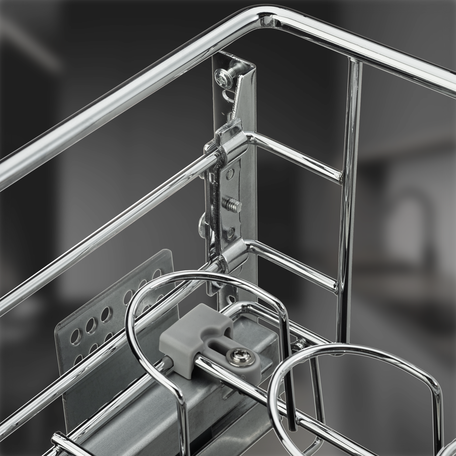 Посудосушитель в нижнюю базу 900 мм с доводчиком