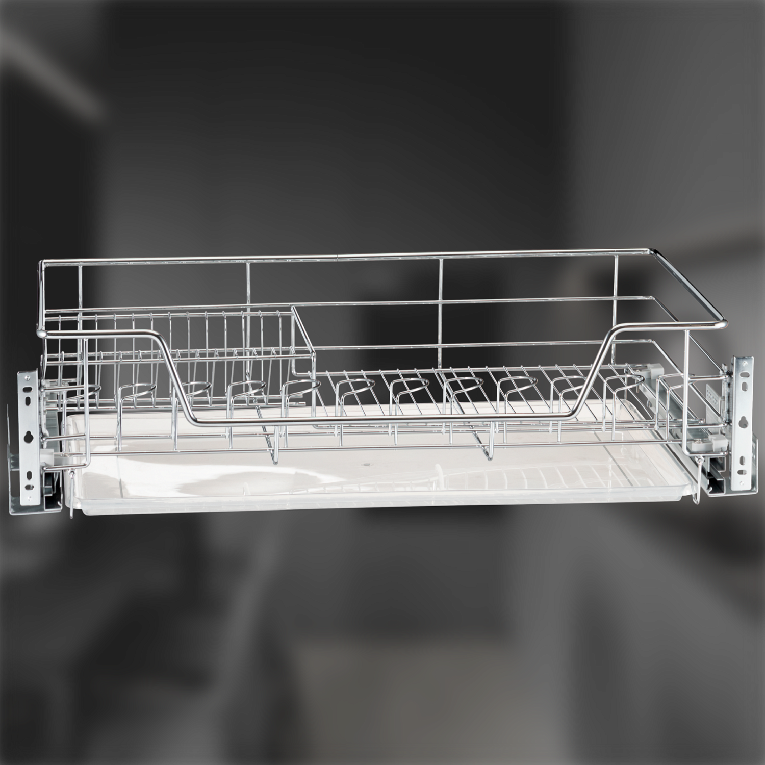 Посудосушитель в нижнюю базу 900 мм с доводчиком